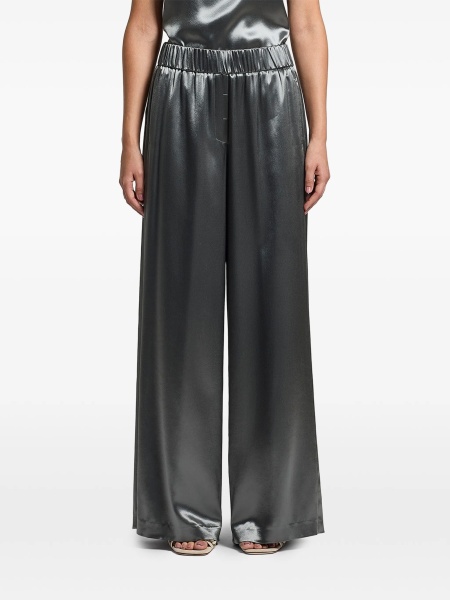 Pantaloni evazati Peserico verzi