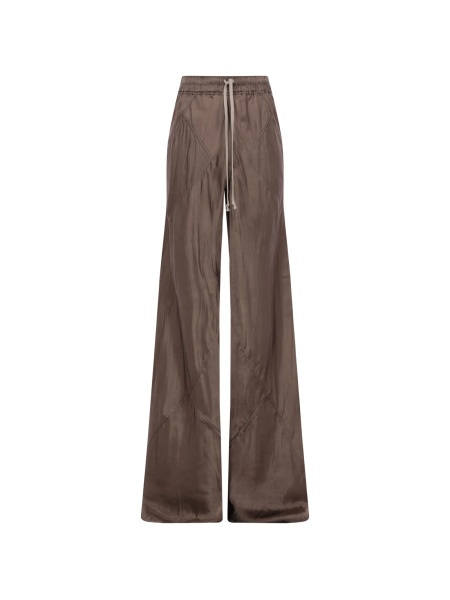 Pantaloni evazati Rick Owens maro