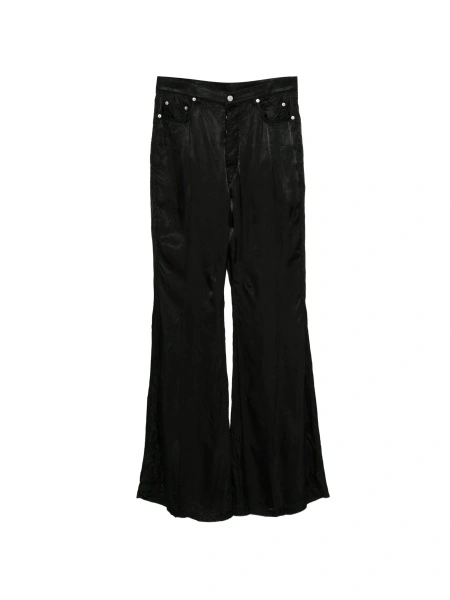 Pantaloni evazati Rick Owens negri