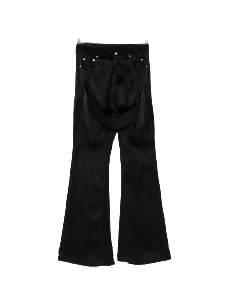 Pantaloni evazati Rick Owens negri