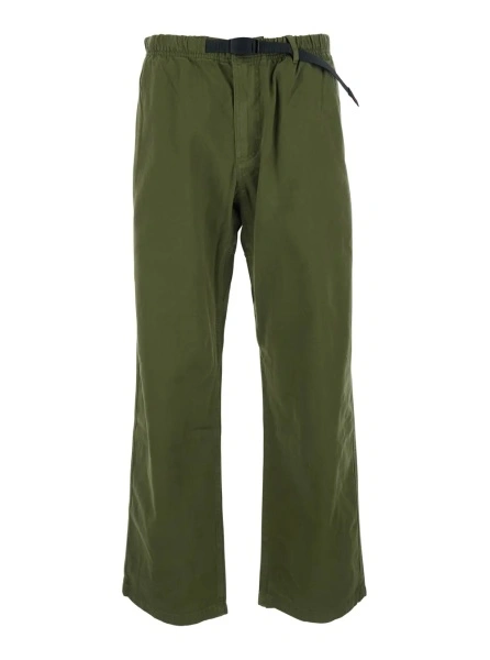 Pantaloni GRAMICCI verzi din bumbac