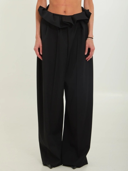 Pantaloni Kira Pleated Waisted Pants