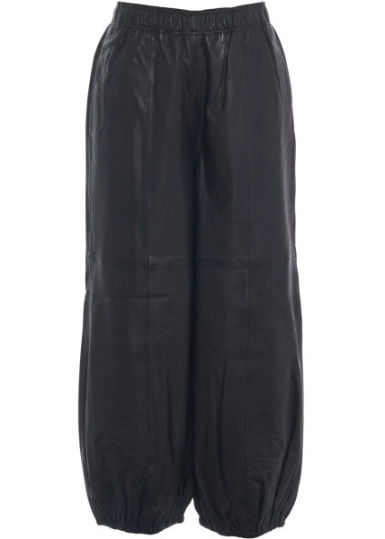 Pantaloni Leather trousers 'Sylvia'