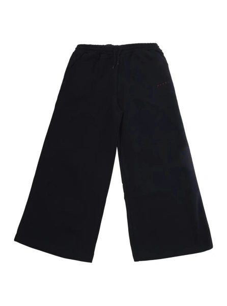 Pantaloni Marni albastri din bumbac