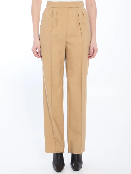 Pantaloni Mohair, Wool And Silk Trousers