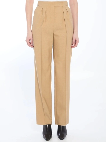 Pantaloni Mohair, Wool And Silk Trousers