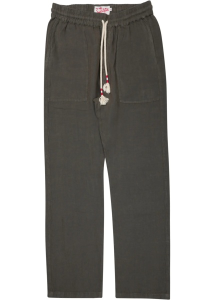 Pantaloni Pantalone "Calais" In Puro Lino