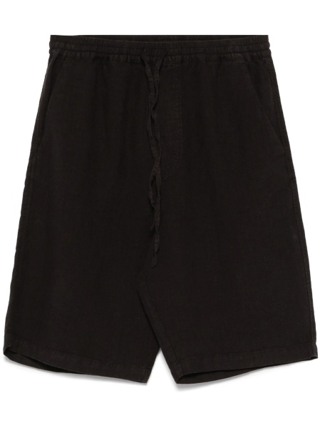 Pantaloni scurti 120% LINO negri
