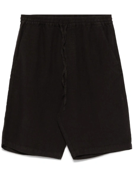 Pantaloni scurti 120% LINO negri