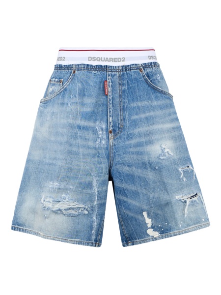 Pantaloni scurti DSQUARED2 albastri