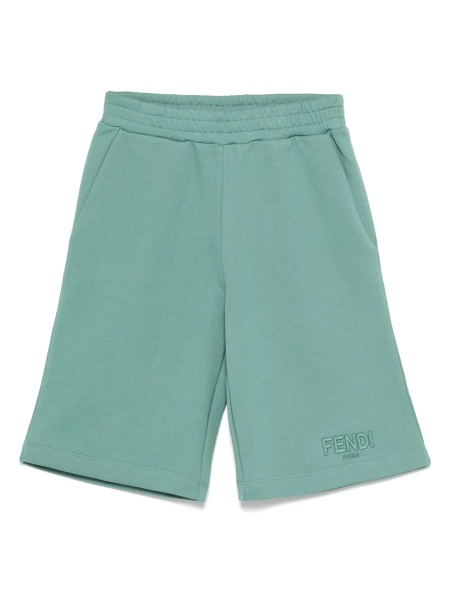 Pantaloni scurti Fendi verzi