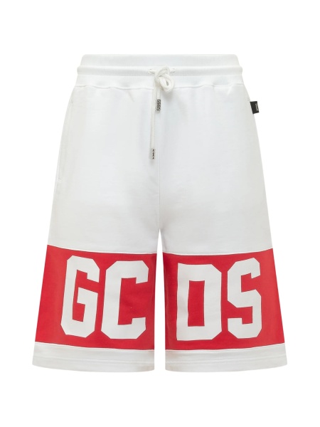 Pantaloni scurti GCDS albi