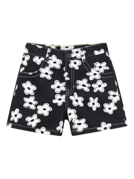 Pantaloni scurti Marc Jacobs negri din bumbac