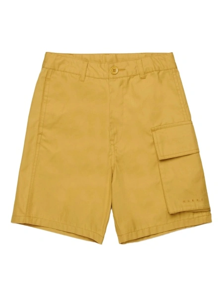 Pantaloni scurti Marni galbeni