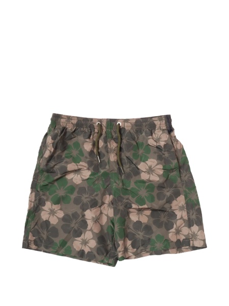 Pantaloni scurti Mc2 Saint Barth maro