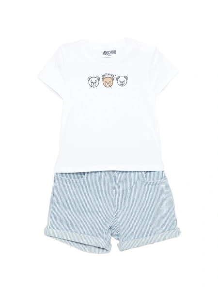 Pantaloni scurti Moschino albastri
