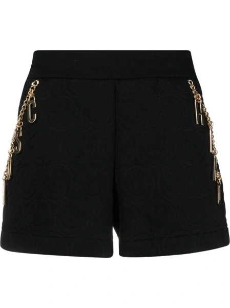 Pantaloni scurti Moschino negri