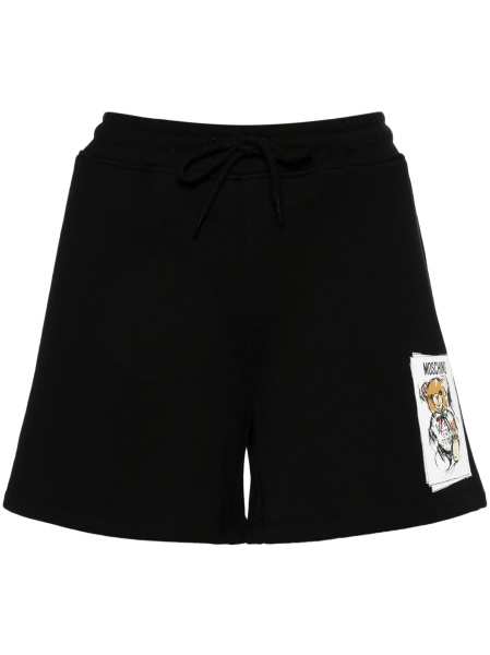 Pantaloni scurti Moschino negri