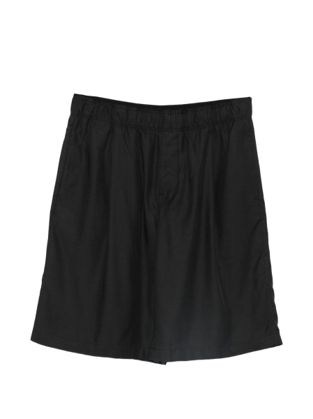 Pantaloni scurti OUR LEGACY negri din bumbac si cupru