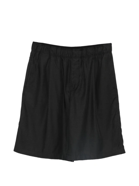 Pantaloni scurti OUR LEGACY negri din bumbac si cupru