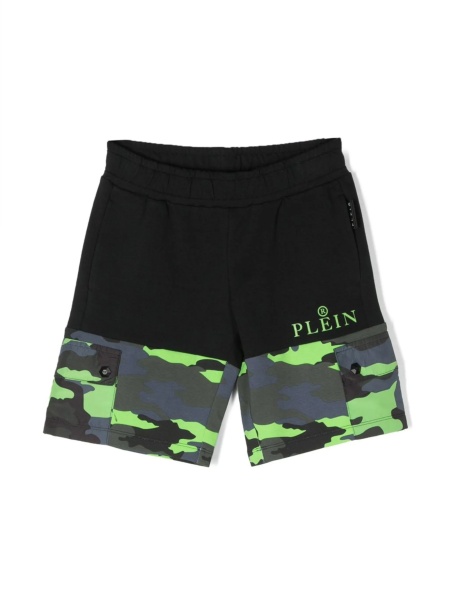 Pantaloni scurti Philipp Plein negri