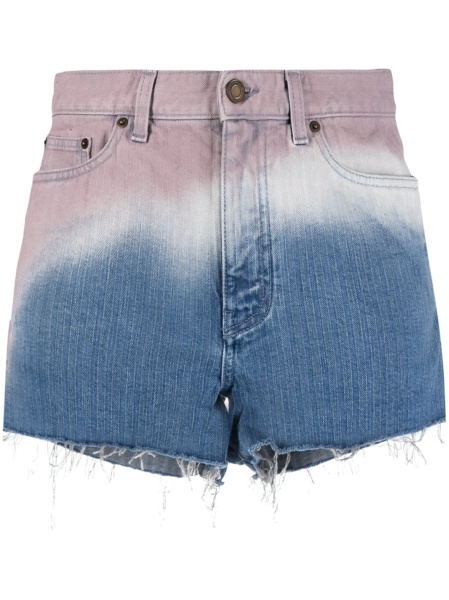 Pantaloni scurti Saint Laurent albastri