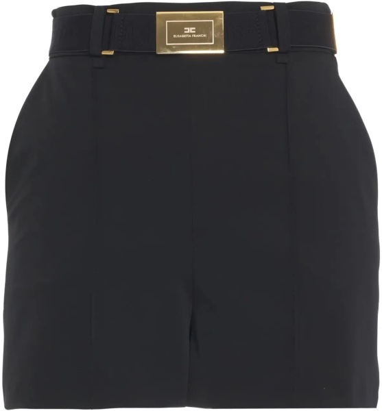 Pantaloni Shorts with logo belt