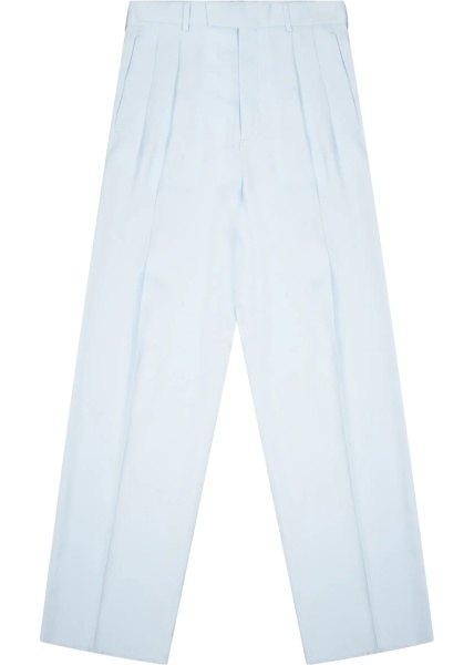Pantaloni Silk Blend Tailored Pants