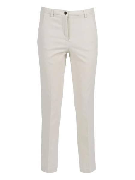 Pantaloni slim fit Briglia albi