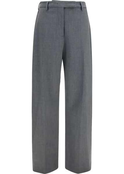 Pantaloni Straight-leg wool-blend Pants