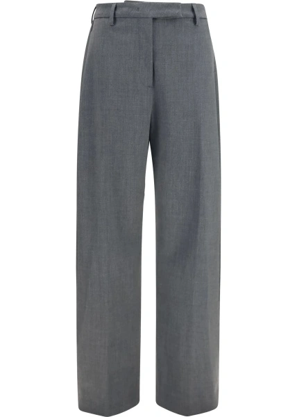 Pantaloni Straight-leg wool-blend Pants