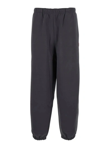 Pantaloni The North Face gri din bumbac