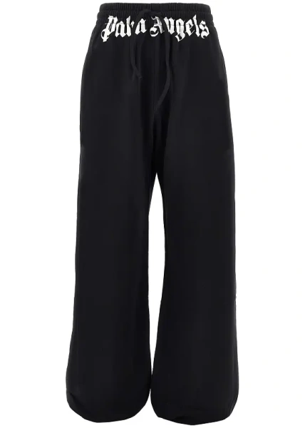 Pantaloni Waist logo print sweatpants