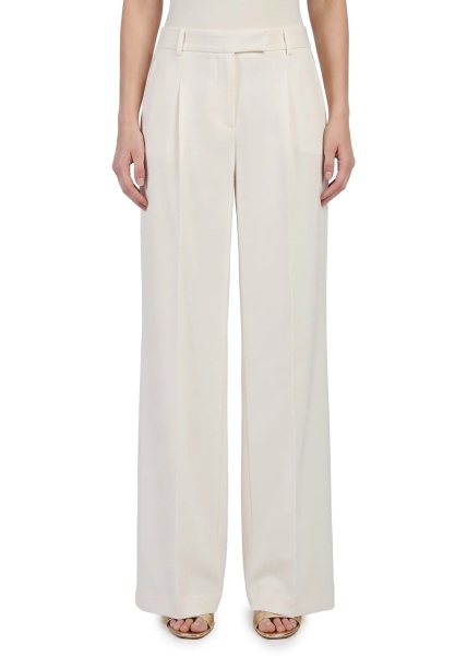 Pantaloni Wide-Leg Cady Trousers