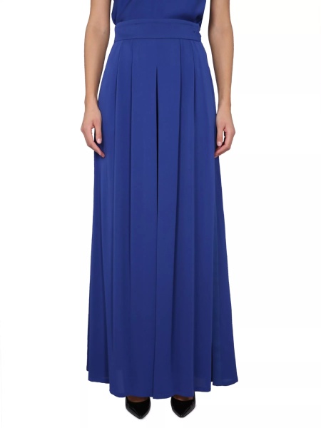 Pantaloni Wide Silk Tuxedo Pants