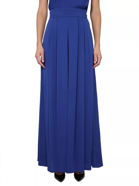 Pantaloni Wide Silk Tuxedo Pants