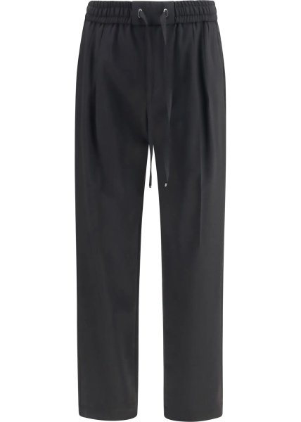 Pantaloni Wool gabardine jogger Pants