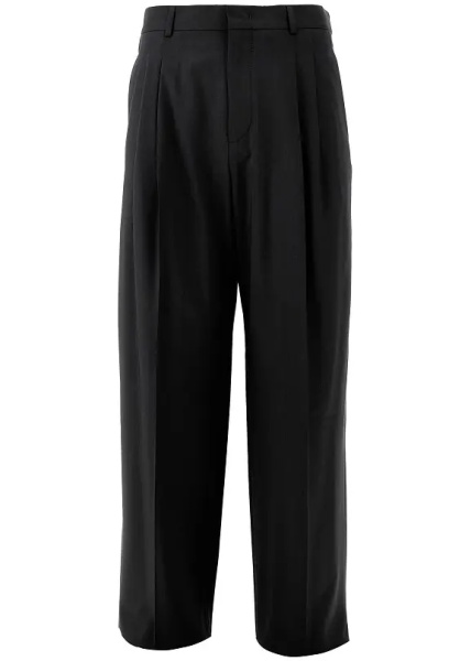 Pantaloni Wool pleated pants