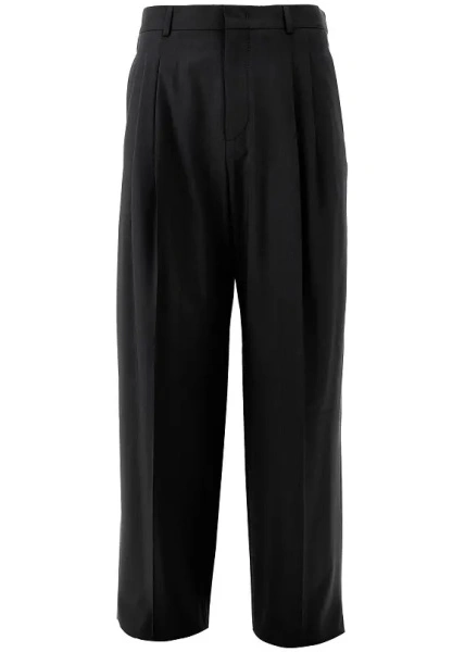 Pantaloni Wool pleated pants