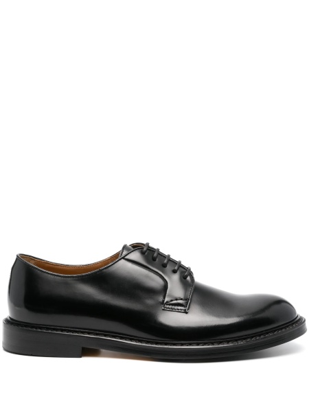 Pantofi Derby Doucal's negri din piele