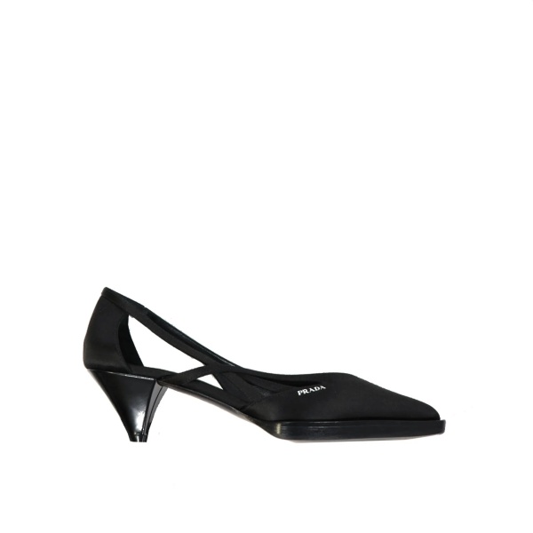 Pantofi Prada 55mm Cut-Out Satin Pumps