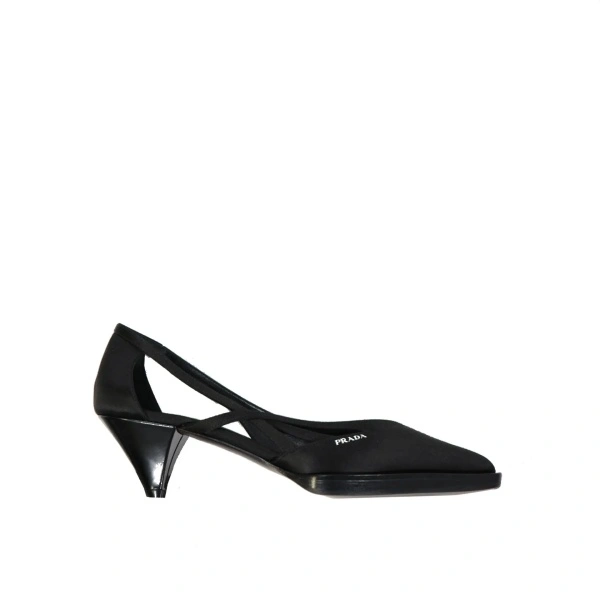 Pantofi Prada 55mm Cut-Out Satin Pumps