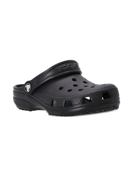 Papuci Crocs negri din croslite