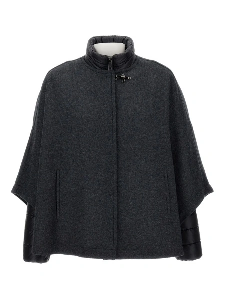 Poncho Fay negru
