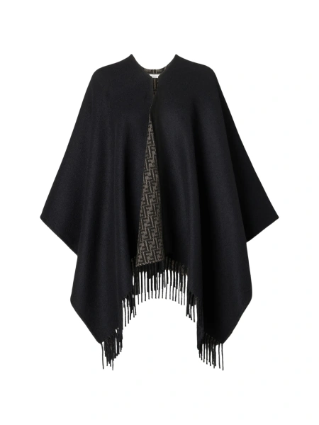 Poncho Fendi negru