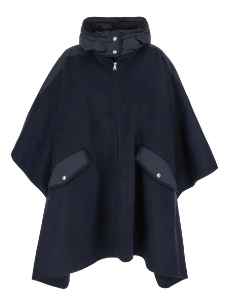 Poncho Moncler albastru