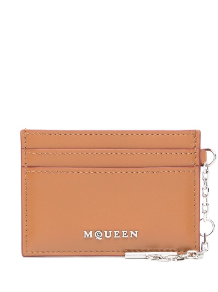 Portofel Alexander McQueen maro din piele