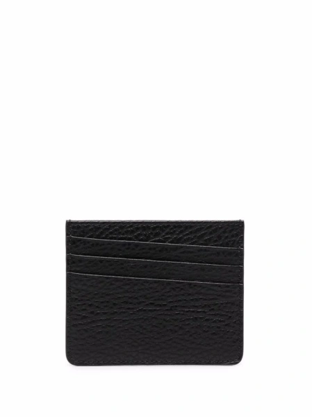 Portofel Maison Margiela negru din piele