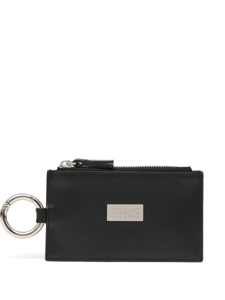 Portofel MM6 Maison Margiela negru din piele