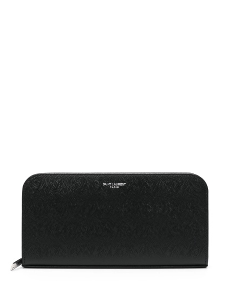 Portofel Saint Laurent negru din piele